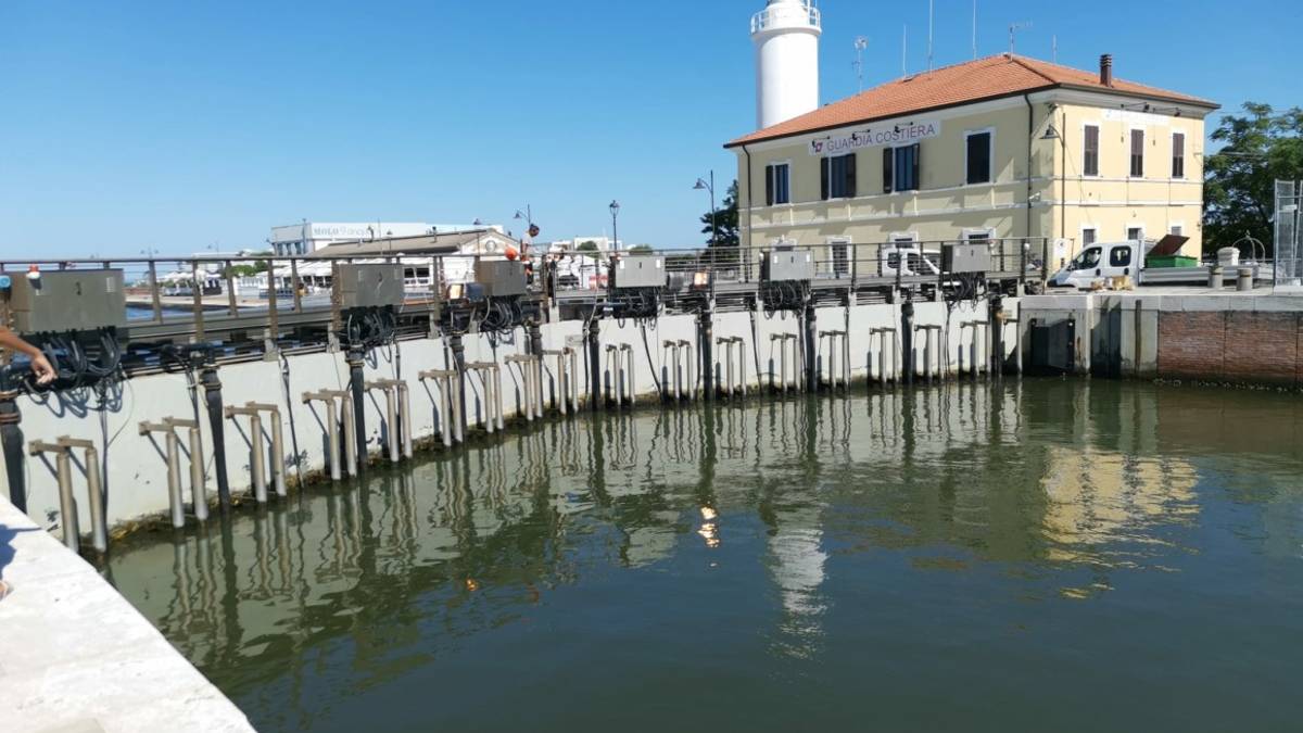 Cesenatico, le Porte Vinciane tornano in funzione