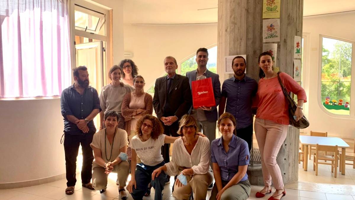 Cesena, dai giovani del Rotaract un dolce omaggio ai bambini del Centro per le famiglie
