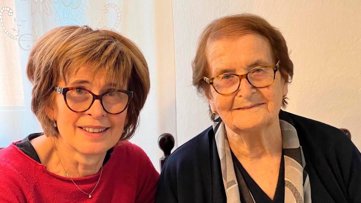 Emanuela e la madre Norma