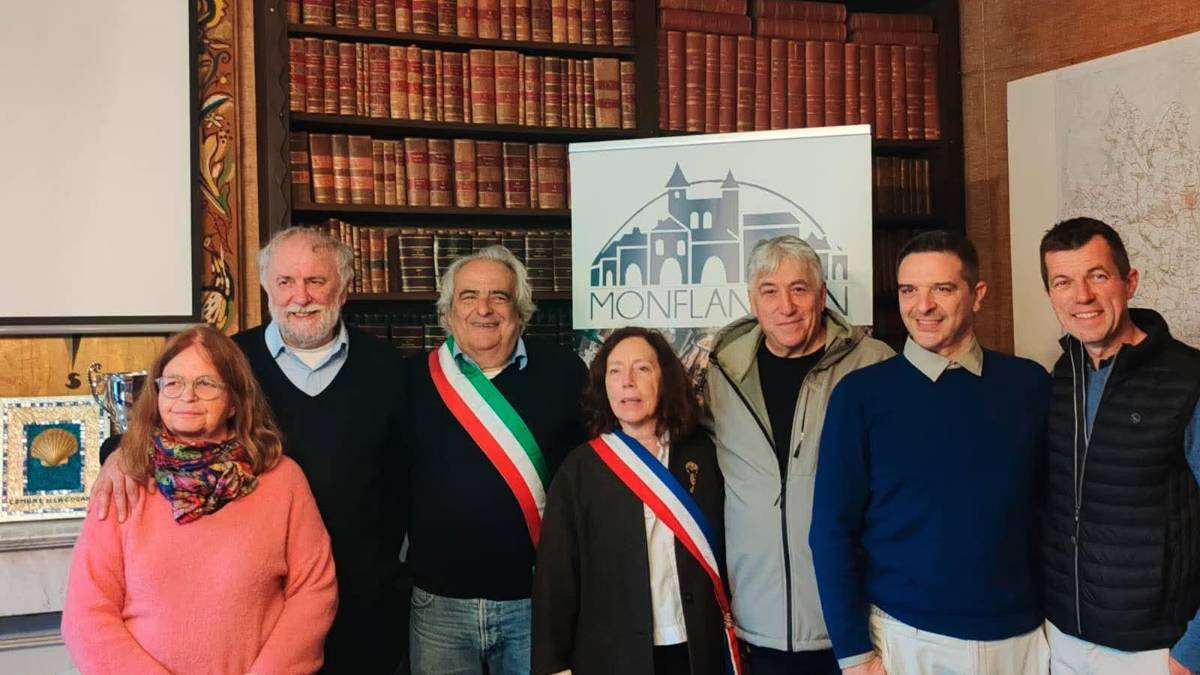 Un precedente incontro preparatorio tra le delegazioni di Premilcuore e Monflanquin