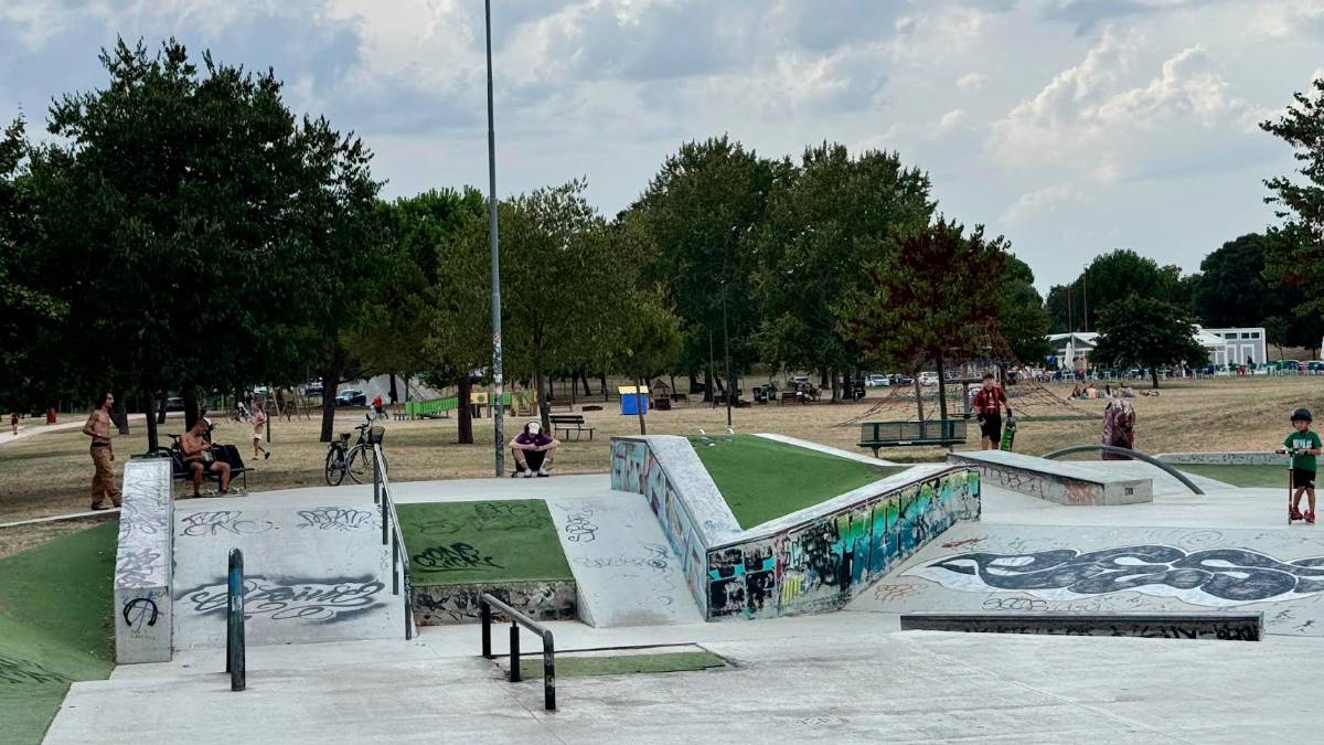 Lo skate park al Parco Ippodromo