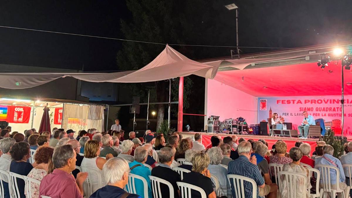 Sempre tanto pubblico e visitatori alla festa provinciale della Cgil