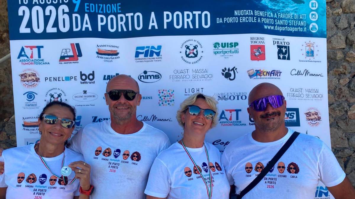 I protagonisti: Carla Rosetti, Stefano Landi, Fabio Baldisserri e Sandra Zoffoli