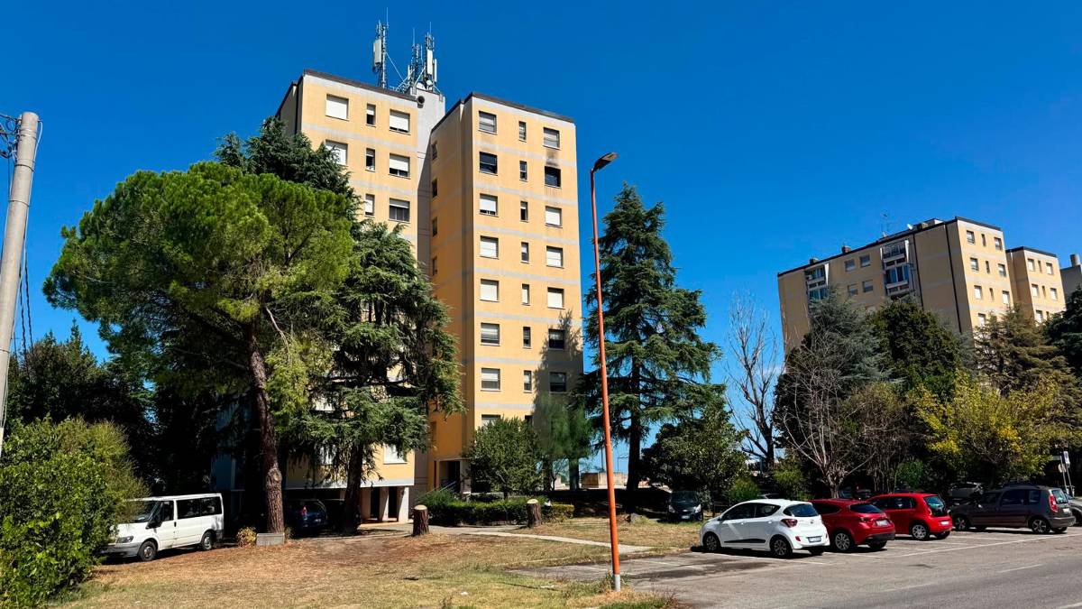 Le due “torri” in via Cerchia di Sant’Egidio