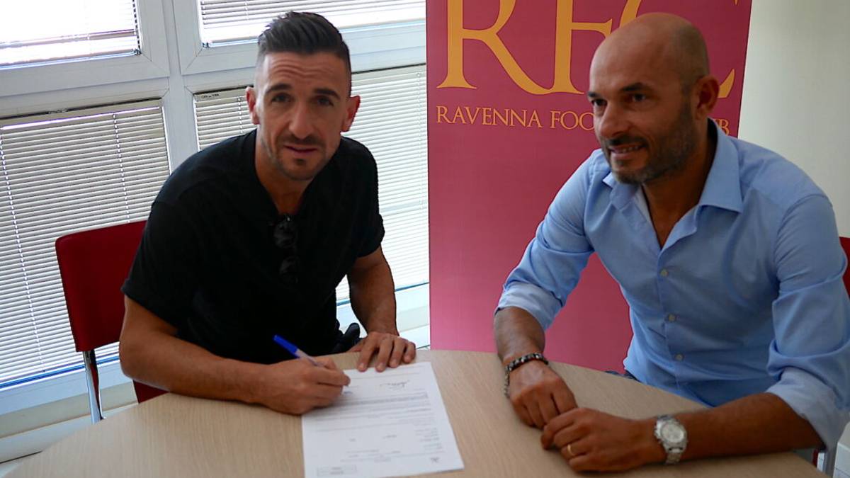 Calcio C, il Ravenna puntella l'attacco: preso Daniele Ferretti