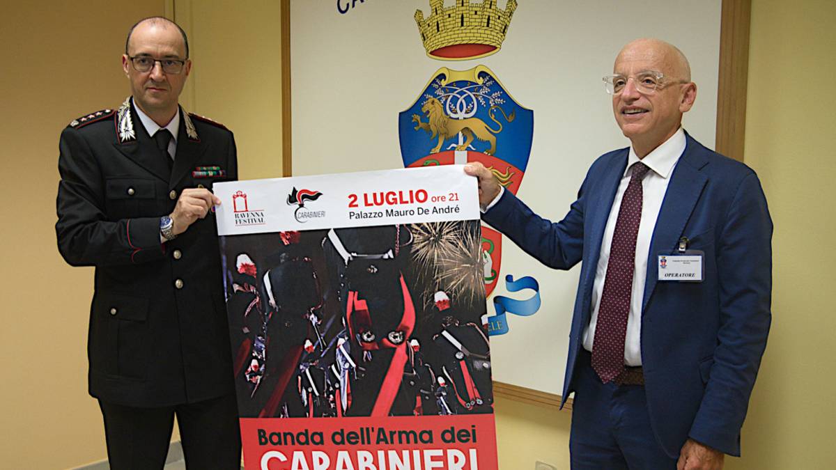 Ravenna, la Banda dei Carabinieri domenica al De André: Riccardo Muti dirige l'ouverture dal Guglielmo Tell