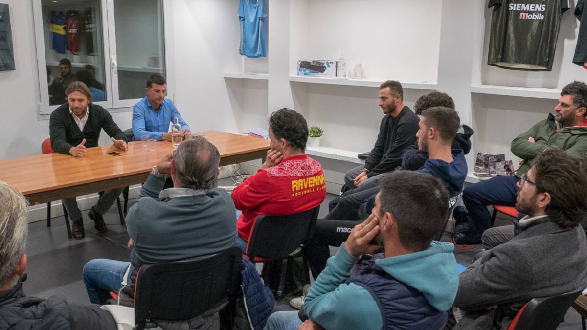Calcio D, un incontro di formazione per il vivaio del Ravenna