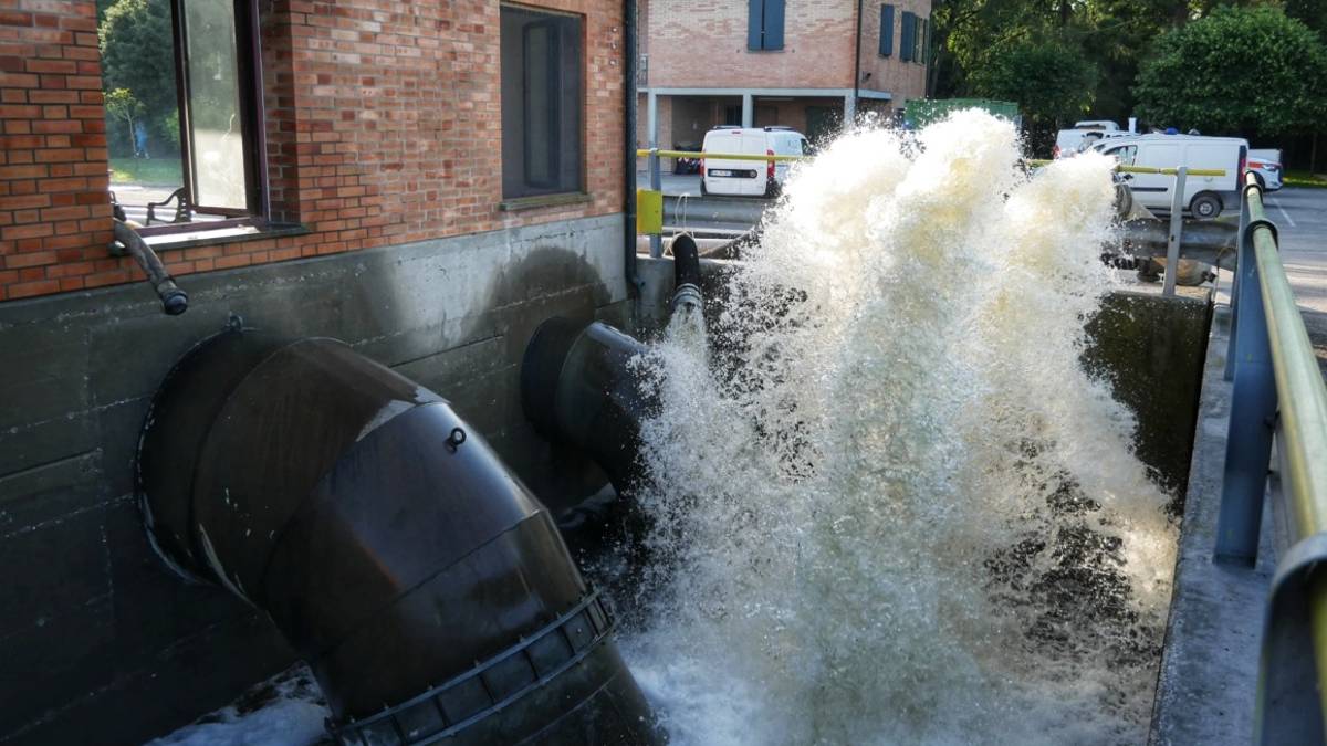 Ravenna, la Protezione Civile slovena in azione alle Bassette - Gallery