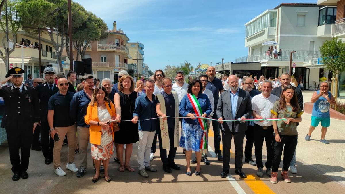 &nbsp;Più bello e funzionale: inaugurato a &nbsp;San Mauro il nuovo fronte mare