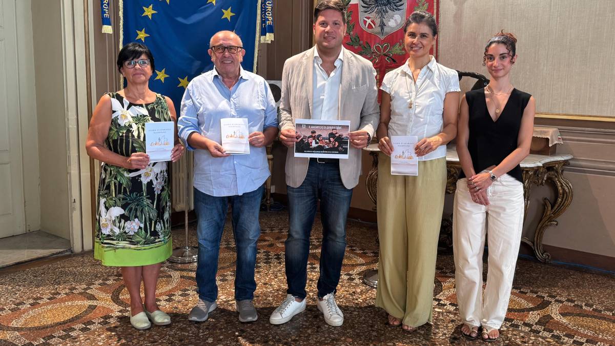 La presentazione del progetto in Municipio
