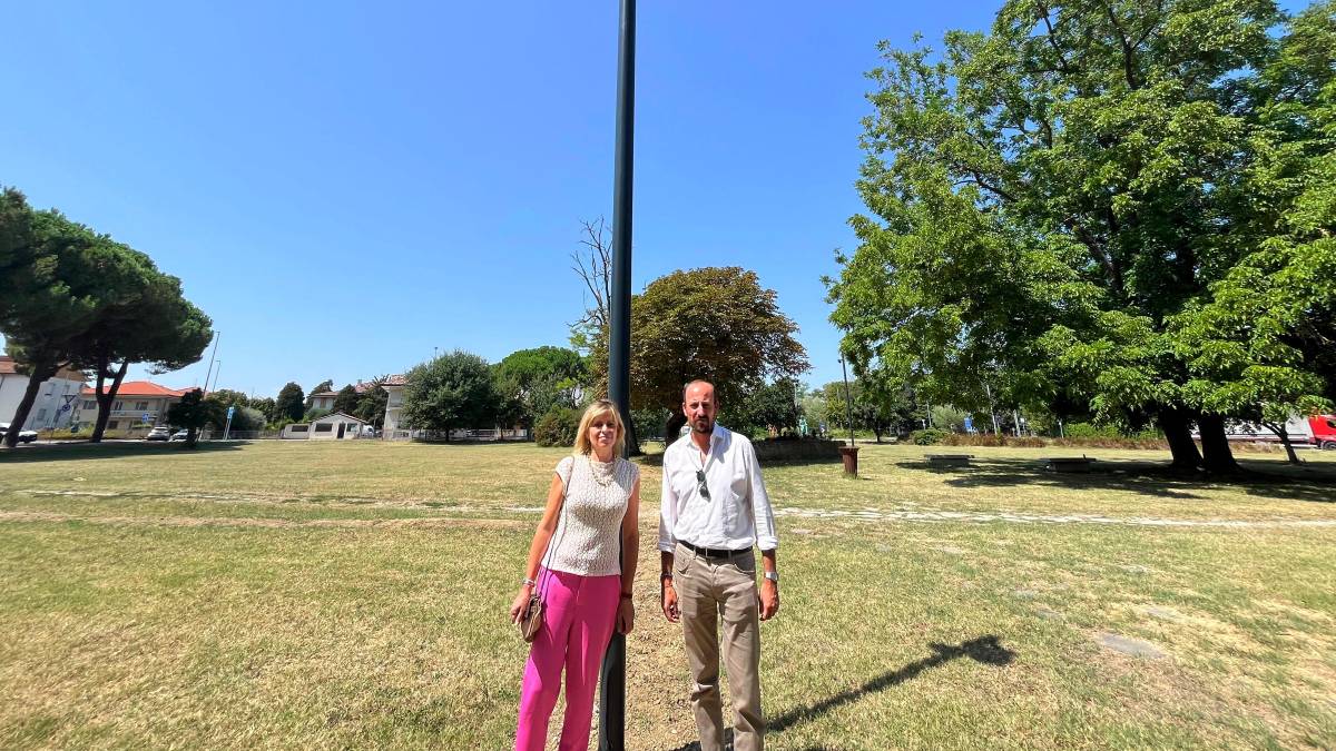 Savignano, nuova luce al parco don Cesari e a Castelvecchio