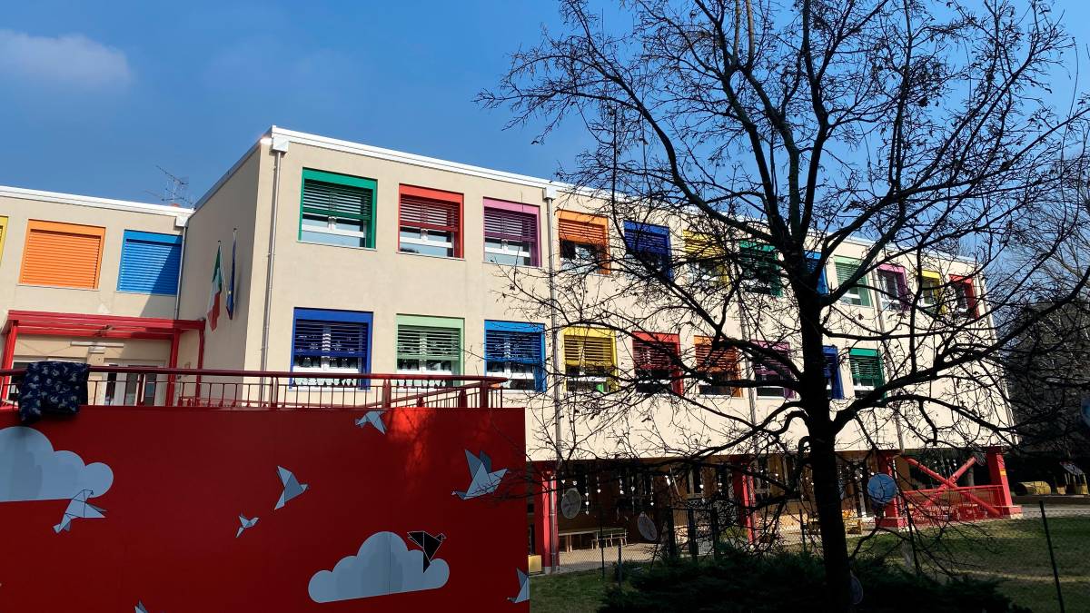 La scuola elementare Munari di Sant’Egidio