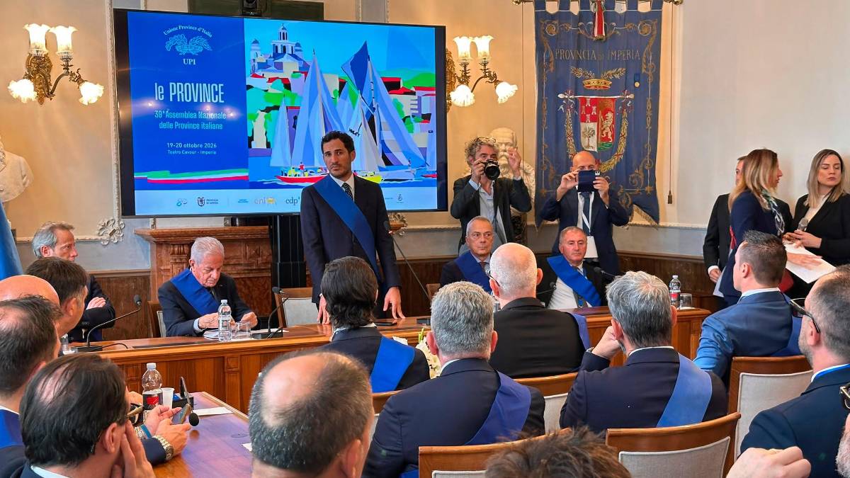Enzo Lattuca all’assemblea nazionale dell’Upi