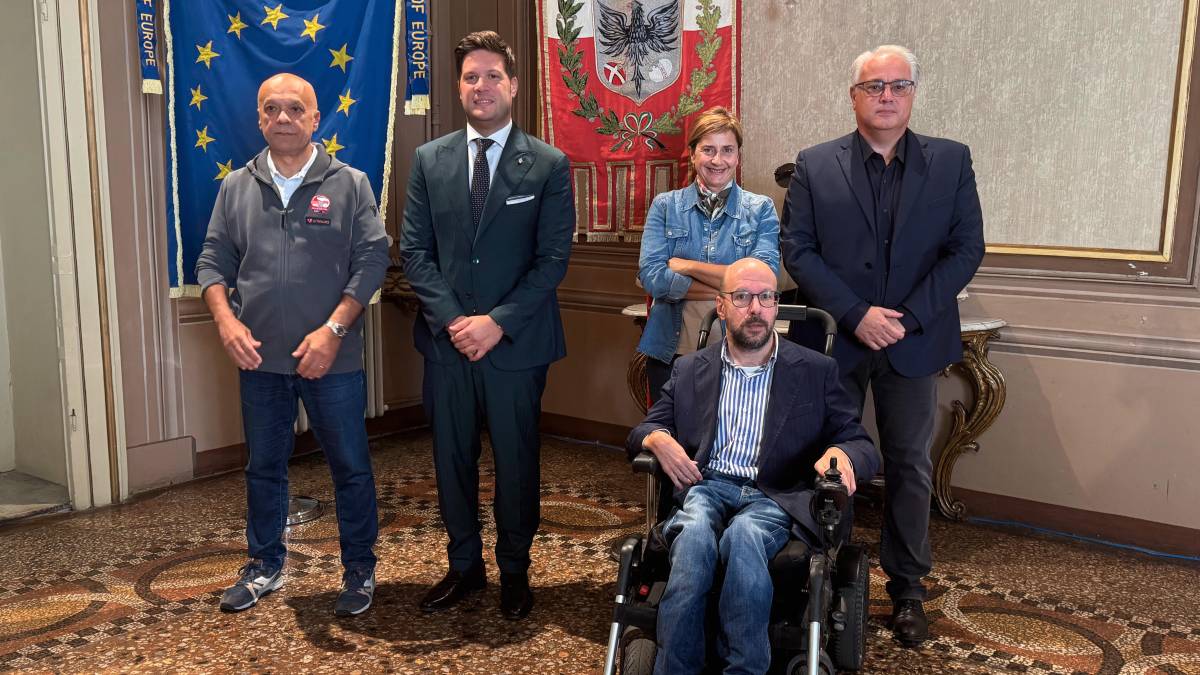 La presentazione del progetto in Municipio