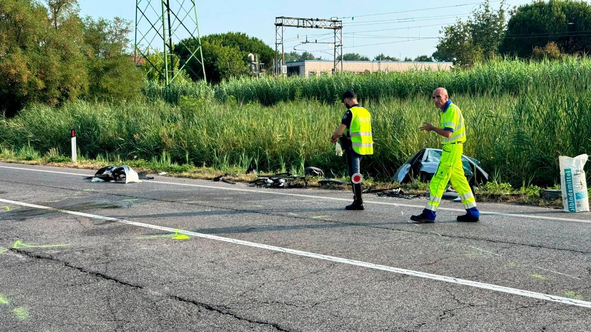 Incidente mortale sull’Adriatica a Cesenatico, morta una 35enne