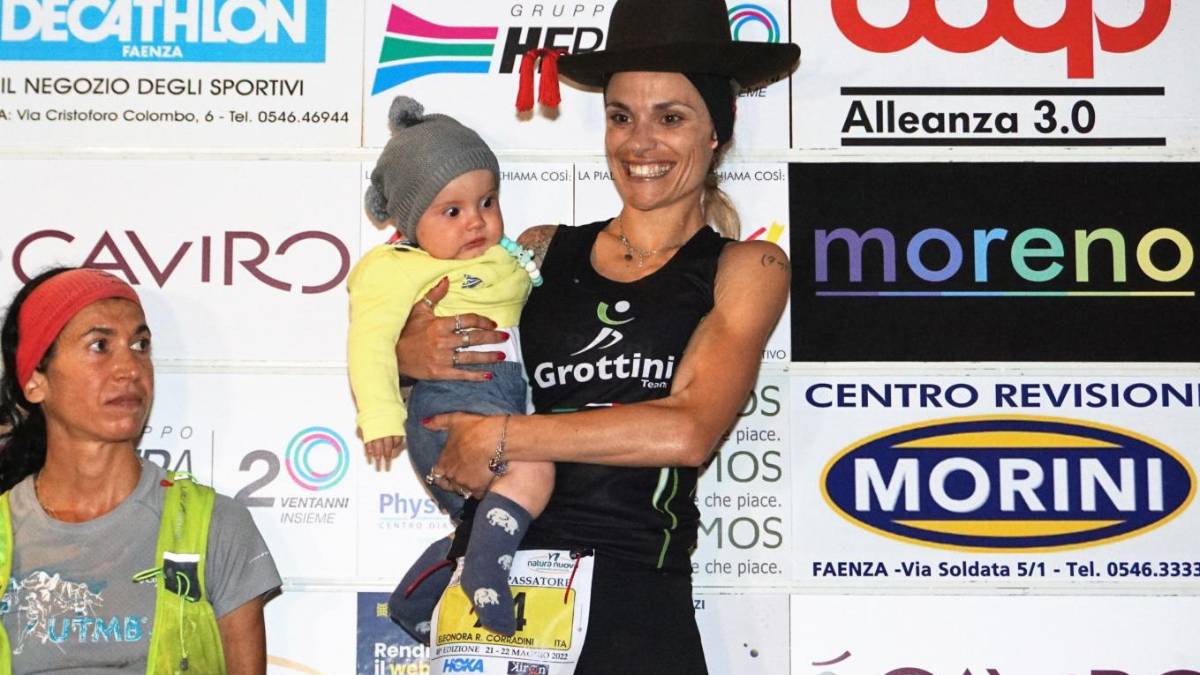 Podismo Faenza, è mamma da 10 mesi e vince la 100 km del Passatore