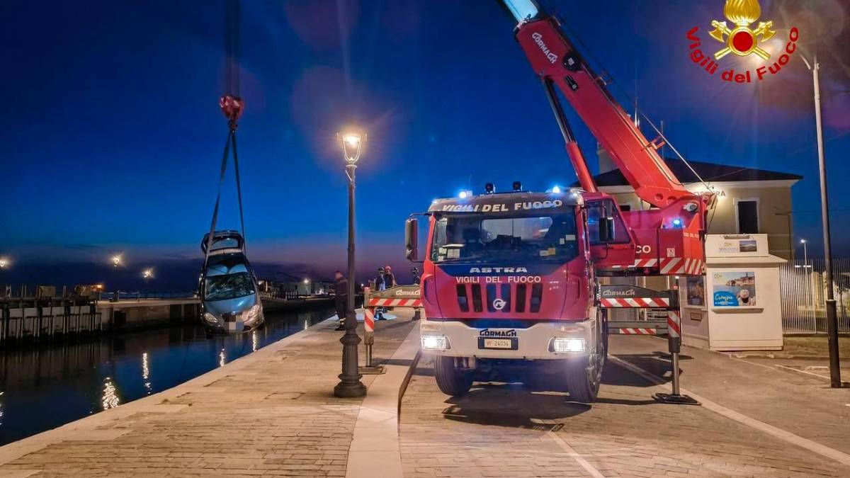 L’intervento dei vigili del fuoco