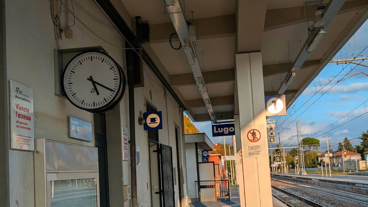 La stazione ferroviaria di Lugo
