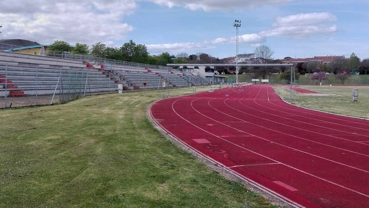 Cesena, nuova illuminazione al campo di atletica leggera