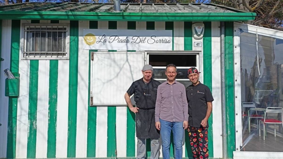 Ravenna, nuova gestione per La piada del sorriso