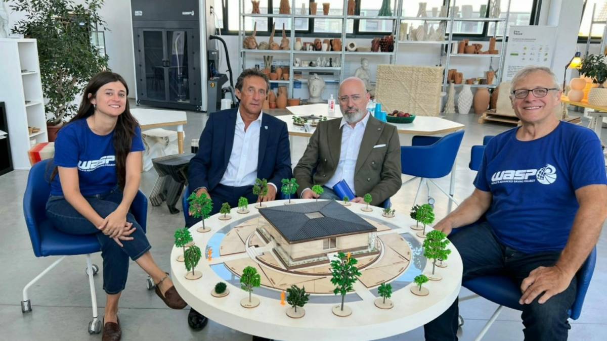 Massa Lombarda, alla Wasp nuovo progetto per costruire un intero habitat in 3D