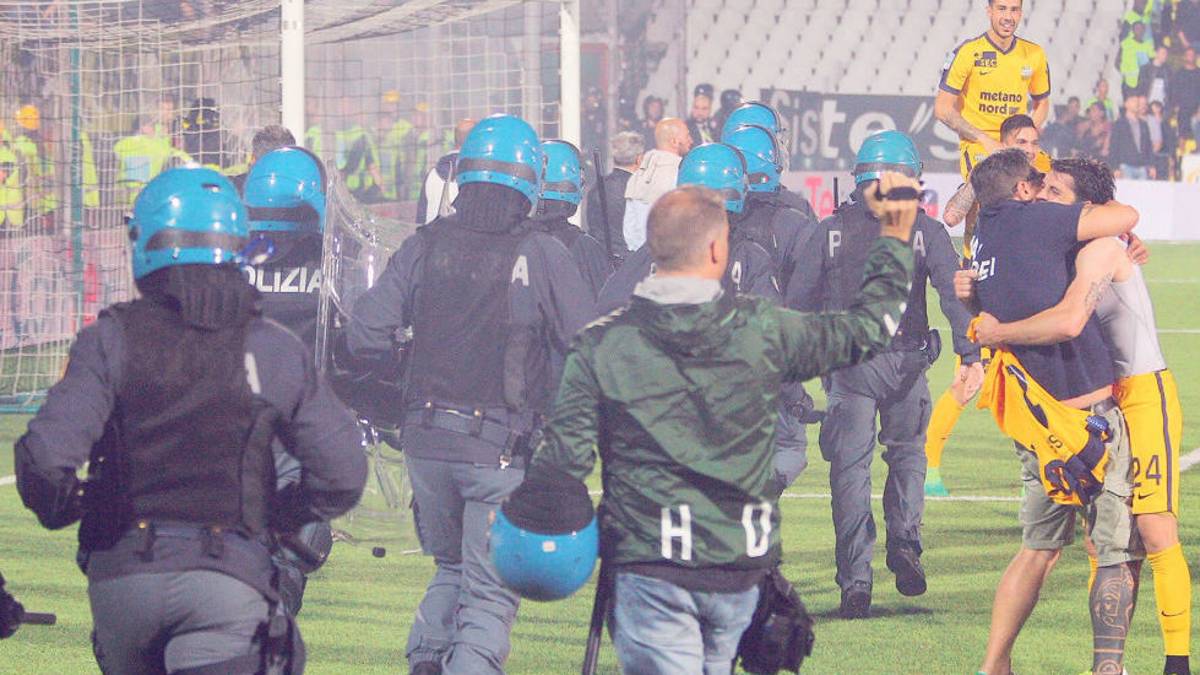 Invasione dopo Cesena - Verona 2017: in 6 hanno “abbandonato” il processo
