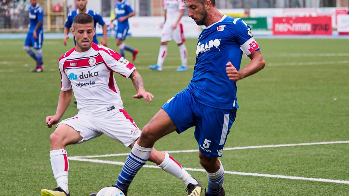 Calcio serie C, test con 6 gol per il Rimini