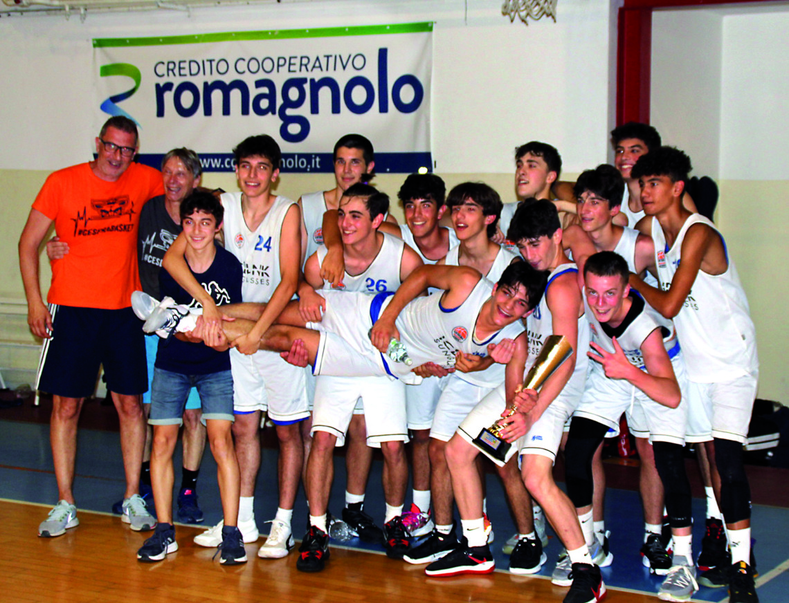 Basket, gli Under 17 Silver della Cesena Basket 2005 sono campioni regionali