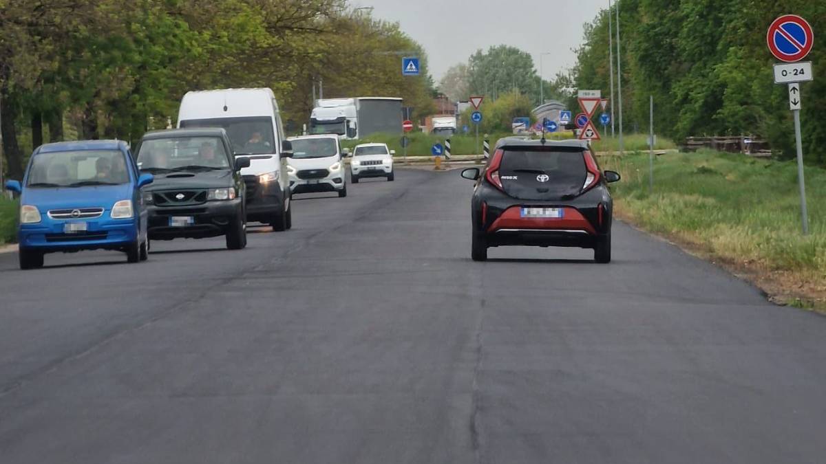 Faenza, via Granarolo: fine lavori per l'asfalto