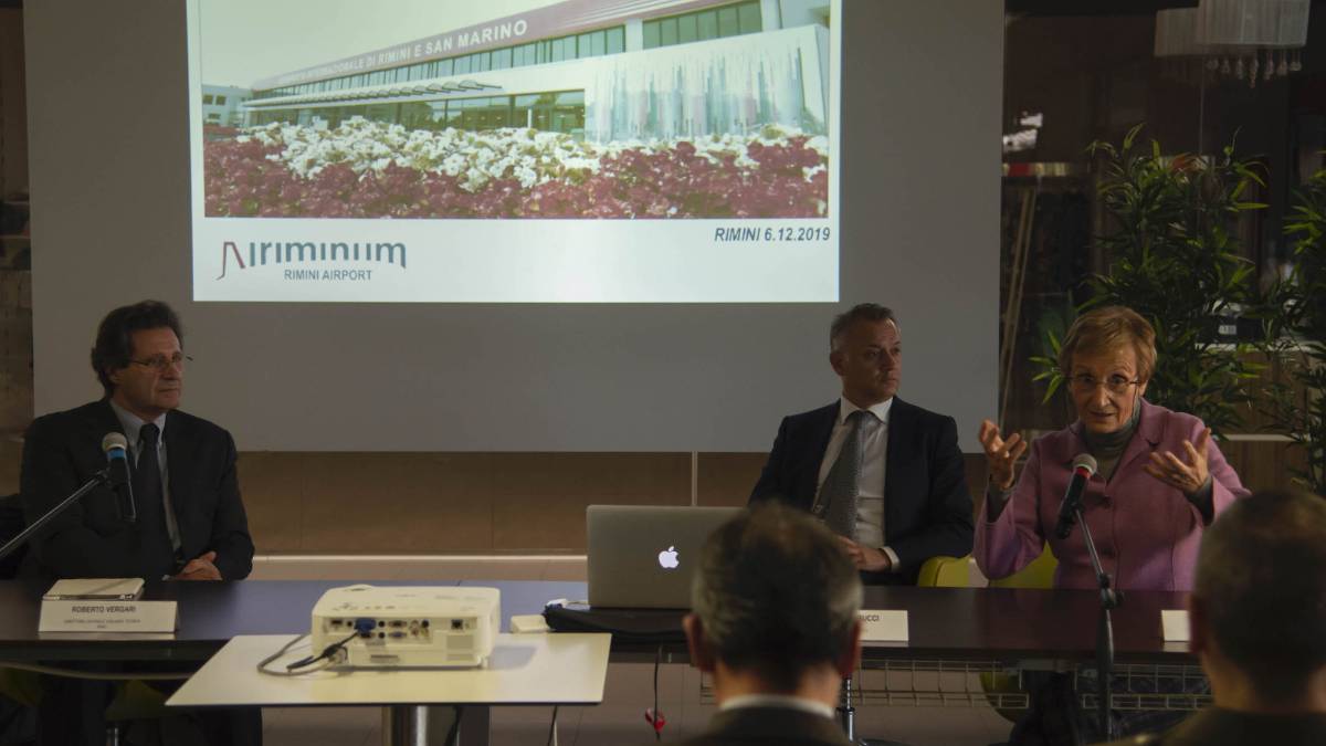 Rimini, l'aeroporto investe sul futuro