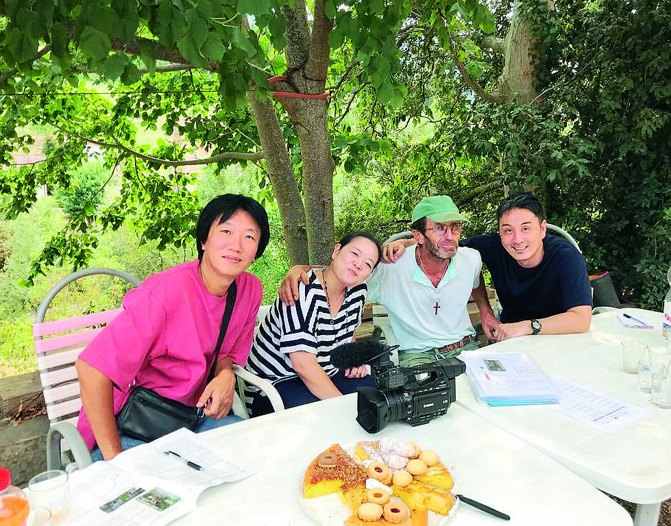 Passione del Sol levante per l'Italia, Nippon tv a Premilcuore