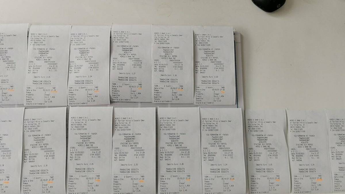 Faenza, i furbetti del Cashback: comprano un euro di benzina al distributore