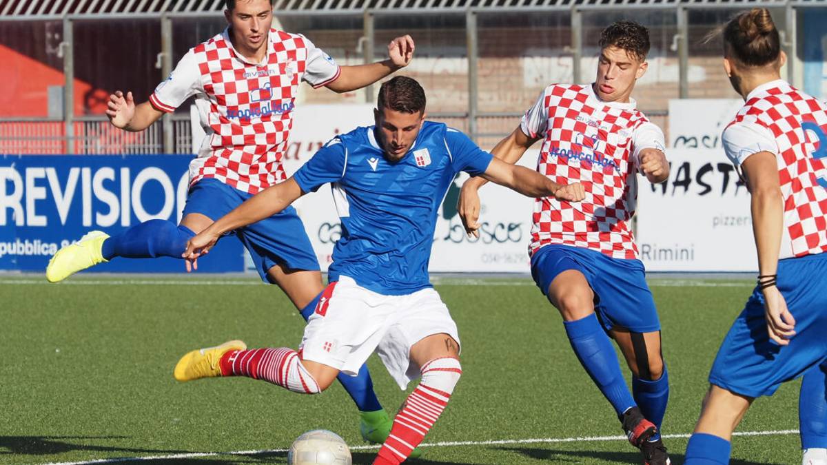 Calcio D, il Rimini torna alla vittoria contro il Corticella (4-0)