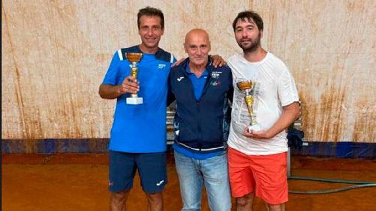 La premiazione del doppio