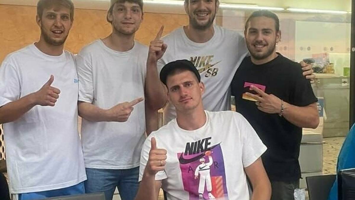 Basket, la stella Nba Nikola Jokic all'ippodromo del Savio di Cesena
