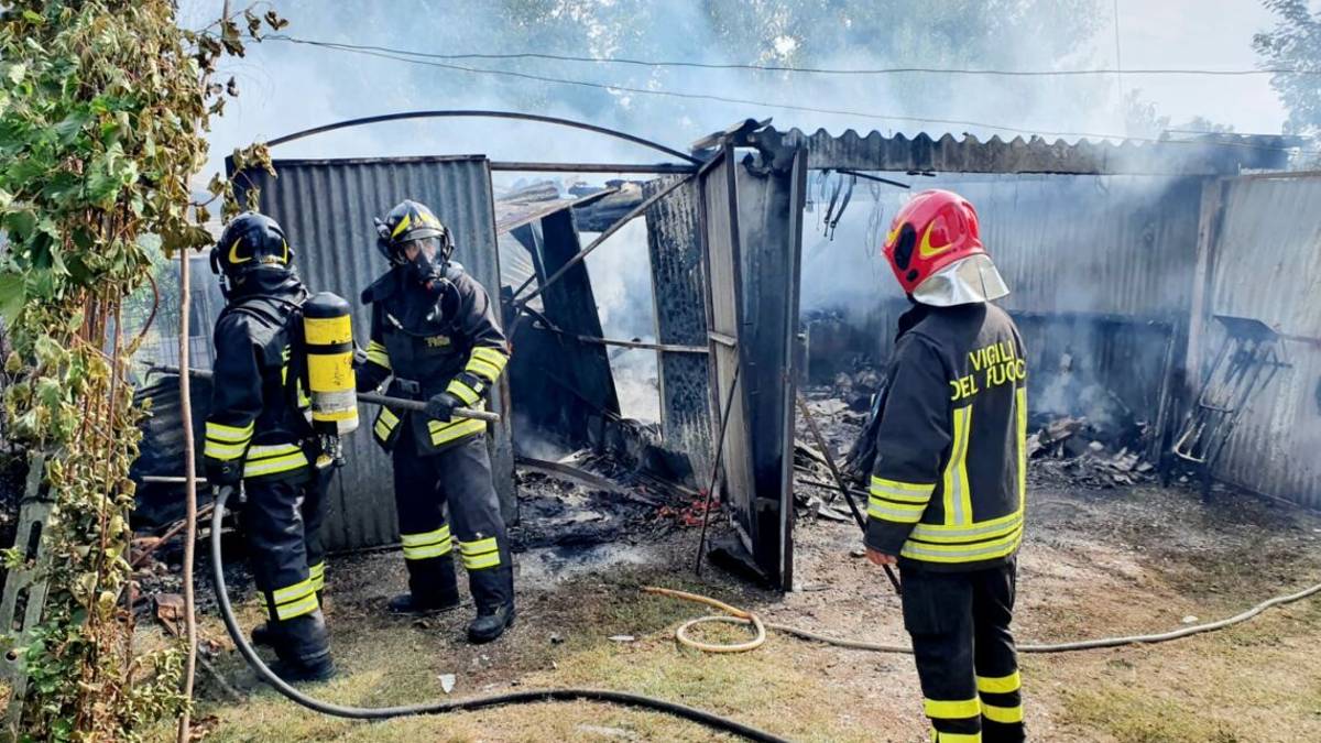 Santarcangelo. Scoppia bombola gas, illeso pensionato