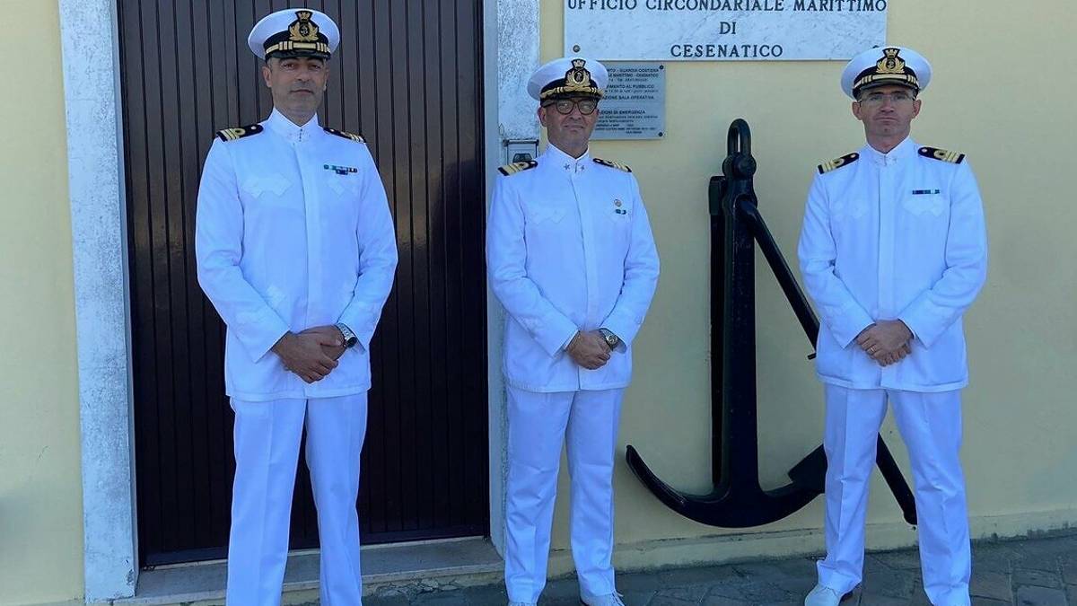Nuovo comandante per la Guardia Costiera di Cesenatico