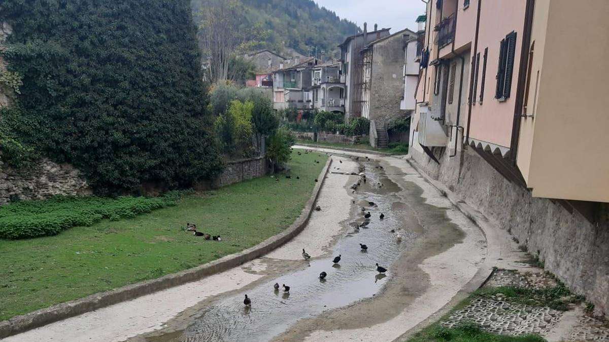 Modigliana, il sindaco: Poca acqua nel fiume, l'invaso idrico è necessario