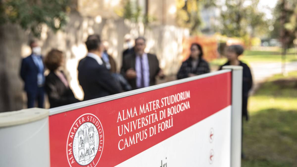Forlì, l'ambasciatore di Germania in visita al Campus