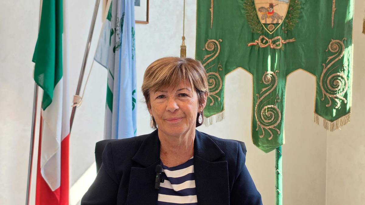 La sindaca Daniela Angelini