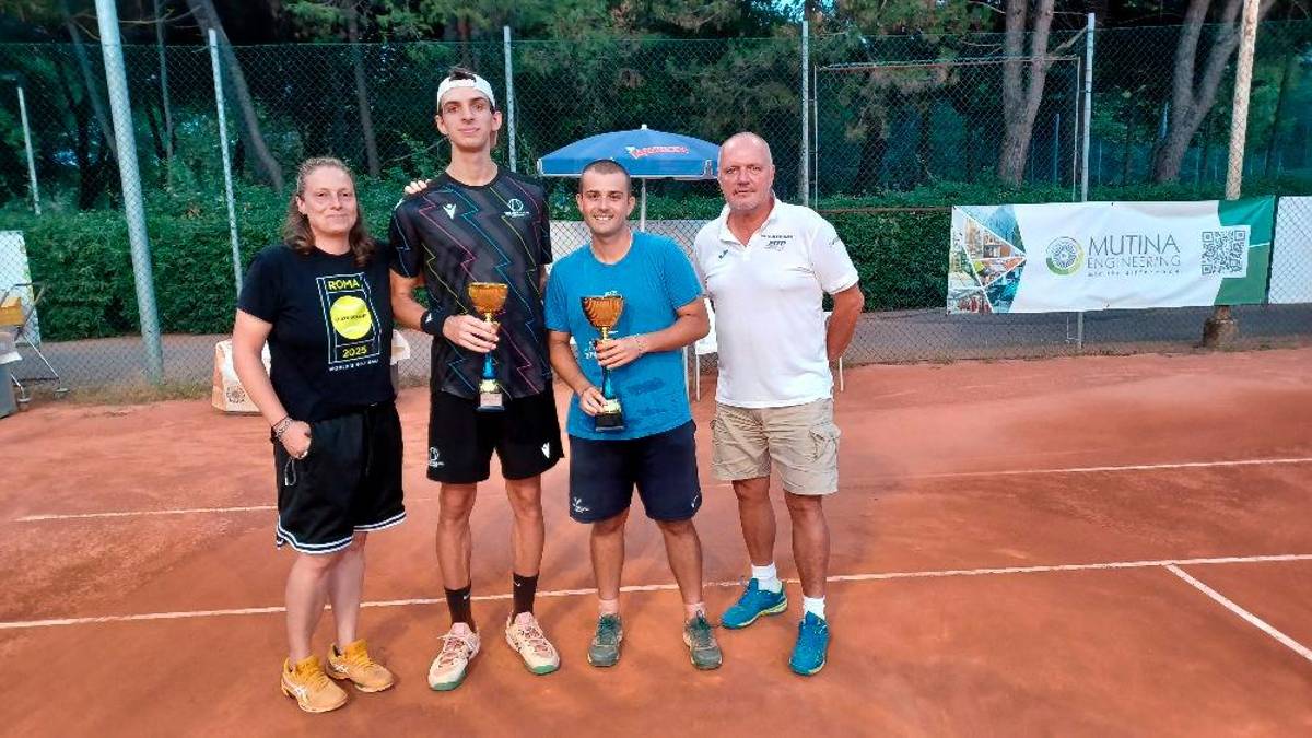 La premiazione del Trofeo del Gavettone al Ct Venustas