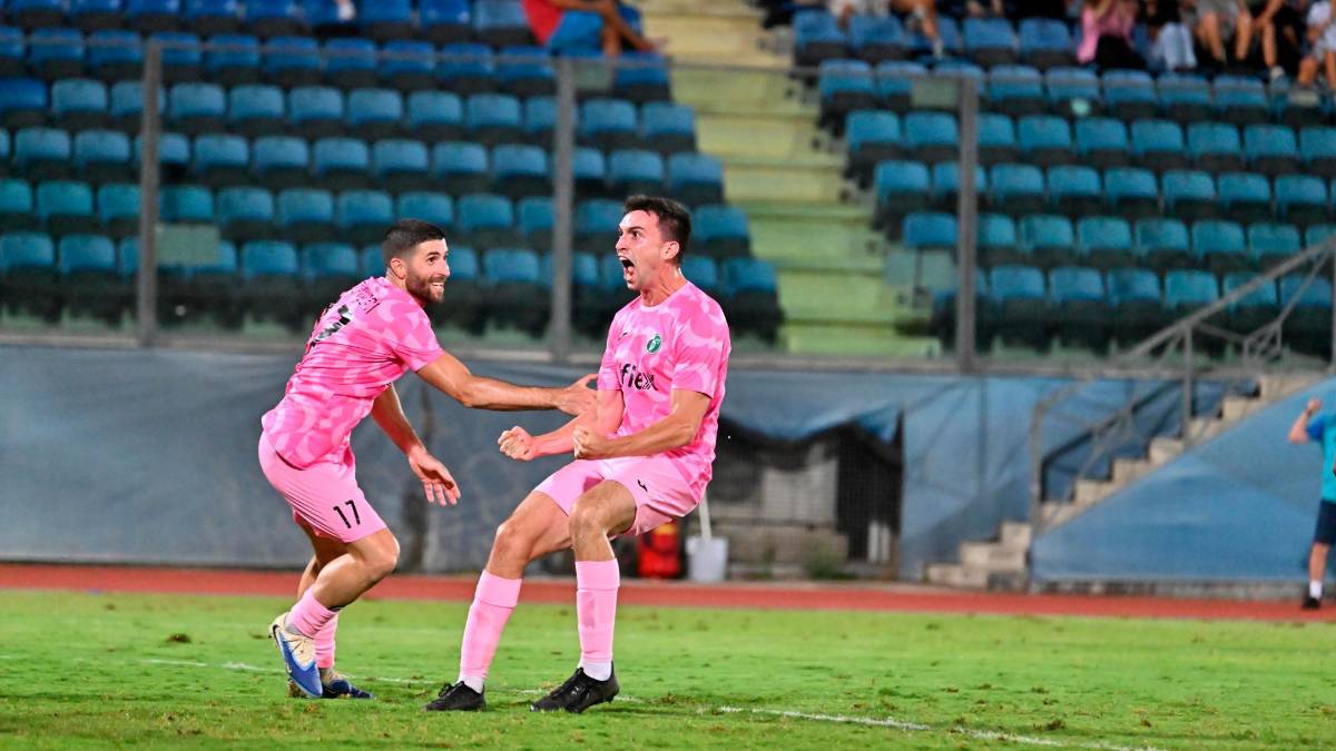 Elia Ciacci esulta dopo il gol COPYRIGHT©FSGC