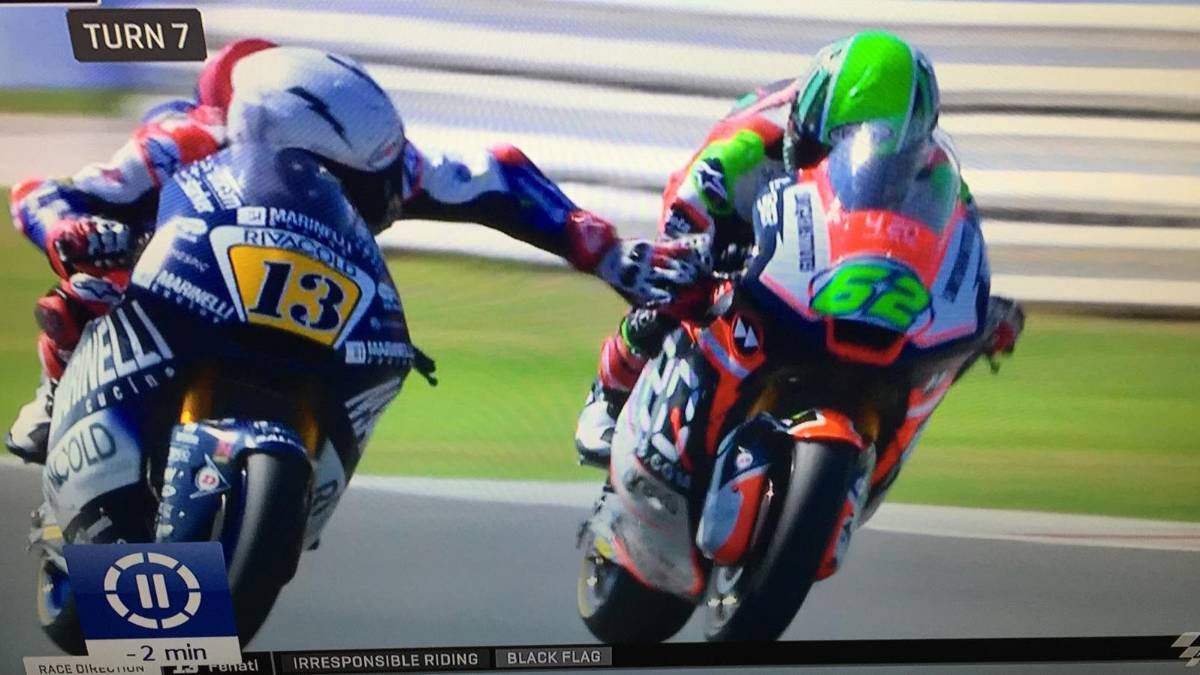 Moto: Fenati accudirà cani e gatti per la frenata in pista a Manzi