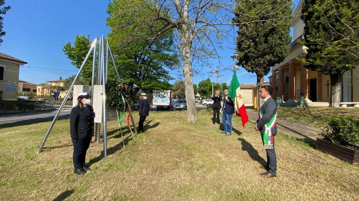 25 aprile, piazze deserte nel Riminese ma il ricordo è vivo GALLERY