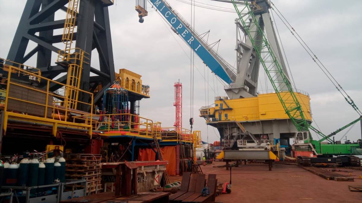 Ravenna, rigassificatore: svolta decisiva nei lavori per produrre 5 miliardi di metri cubi all’anno - Gallery