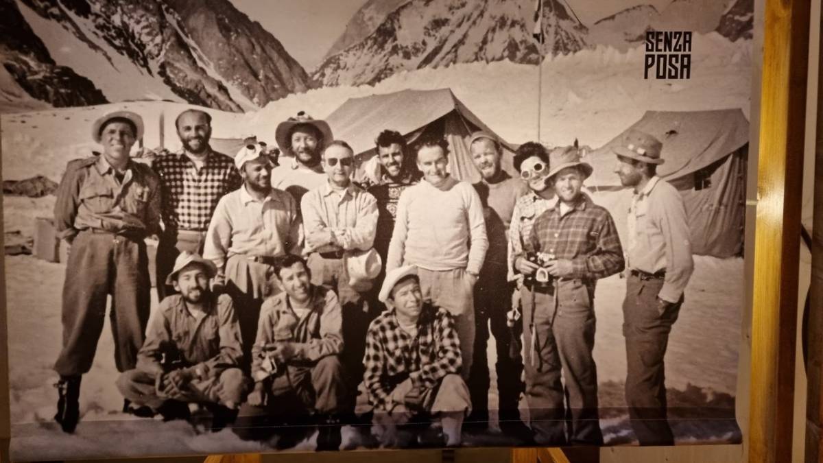 A Cesena la mostra della storica scalata del K2