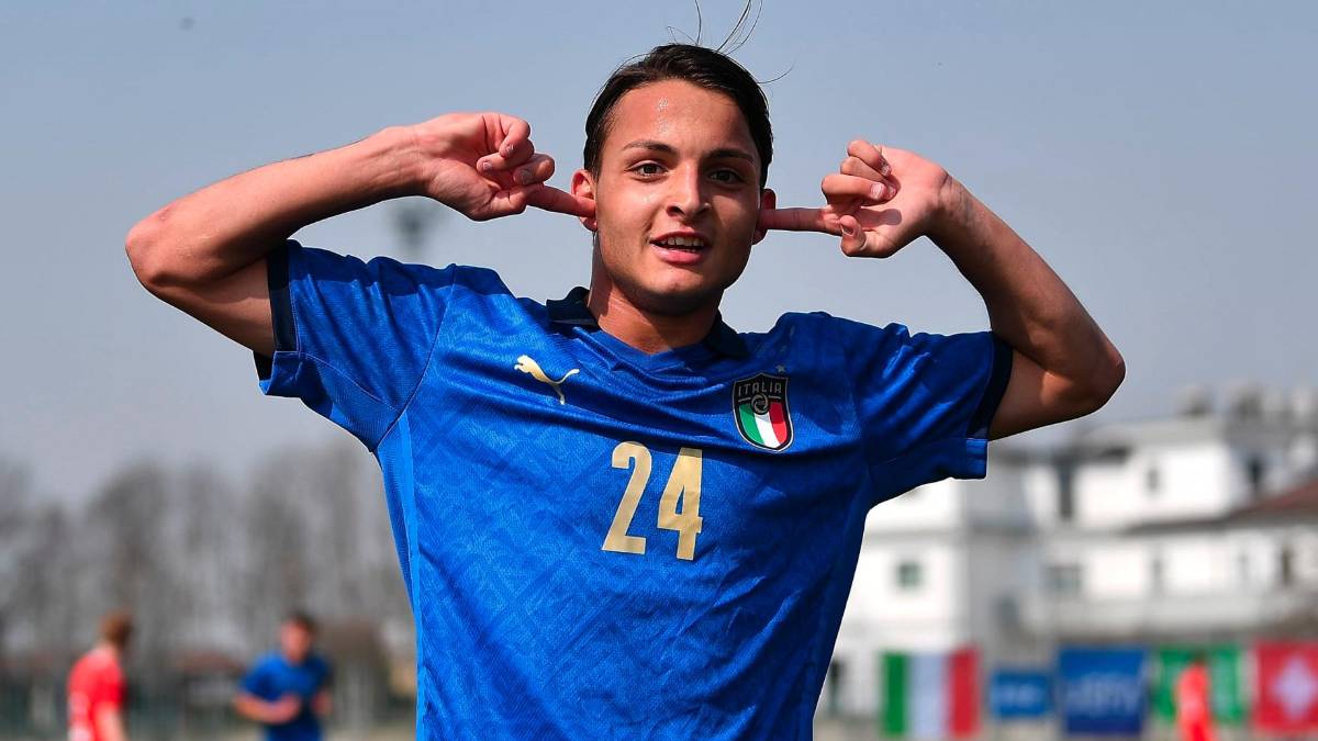 Luca D’Andrea ha vestito le maglie delle nazionali azzurre Under 18, Under 19 e Under 20 (foto www.figc.it)