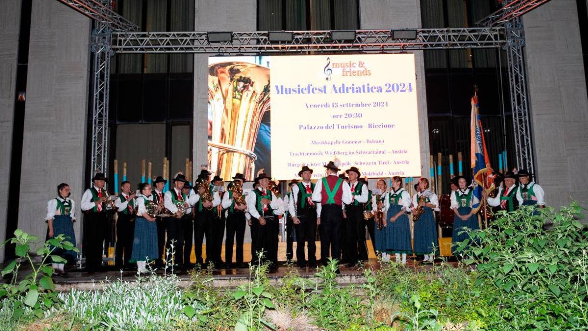 Riccione e San Marino ospitano Musikfest:, musica, folclore e tradizione da Svizzera e Austria
