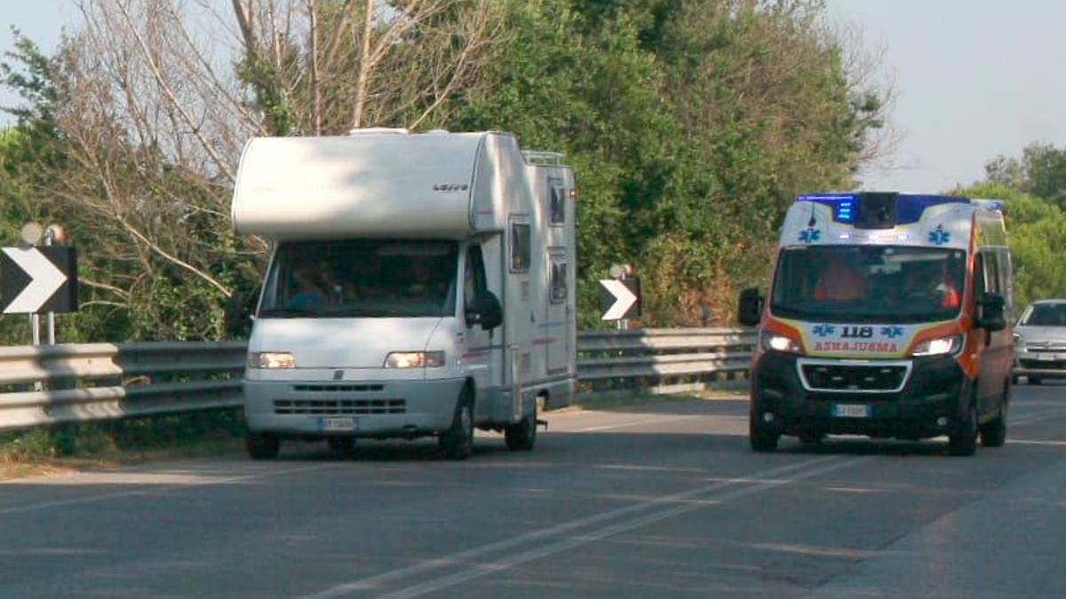 La disperata corsa dell’ambulanza