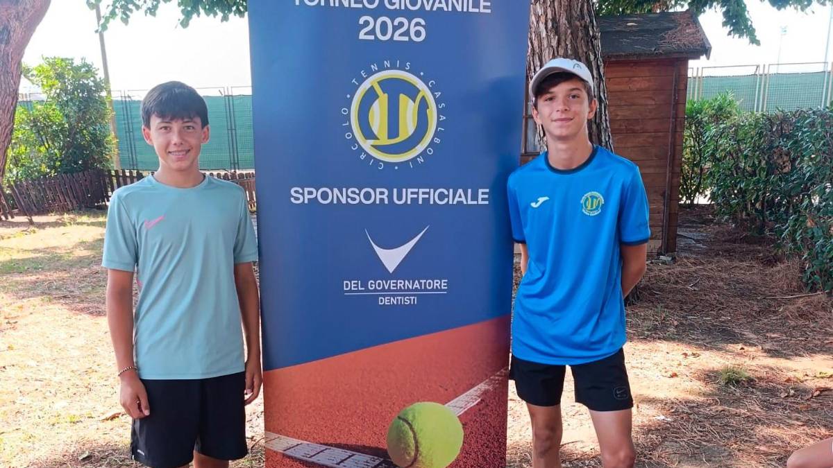 Tennis, il torneo del Casalboni alla stretta finale